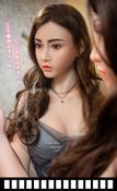 SEXYE 159CM silicone sex doll for man silicon doll implanted hair Real Silicon Pussy vagina Sex Doll for man invented by AUTOMATICWOMAN